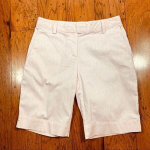 Lady Hagen Pink And White Striped Breast Cancer Awareness Shorts, Size 2